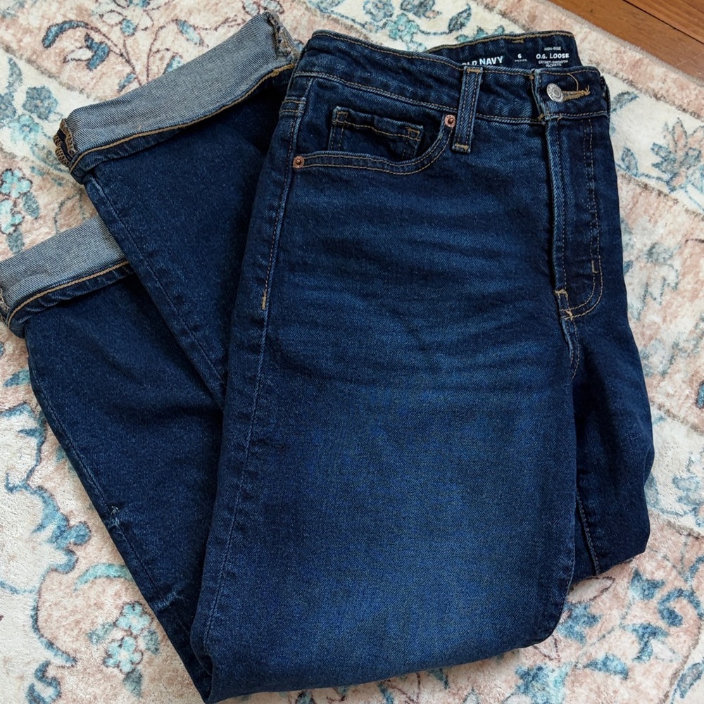 Women’s Straight Jeans (dark blue) 6